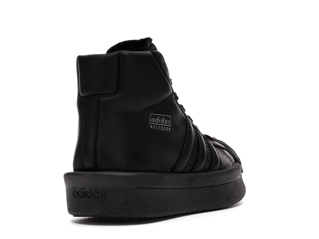 Vue 31 de adidas Mastodon Pro Model Rick Owens Triple Black