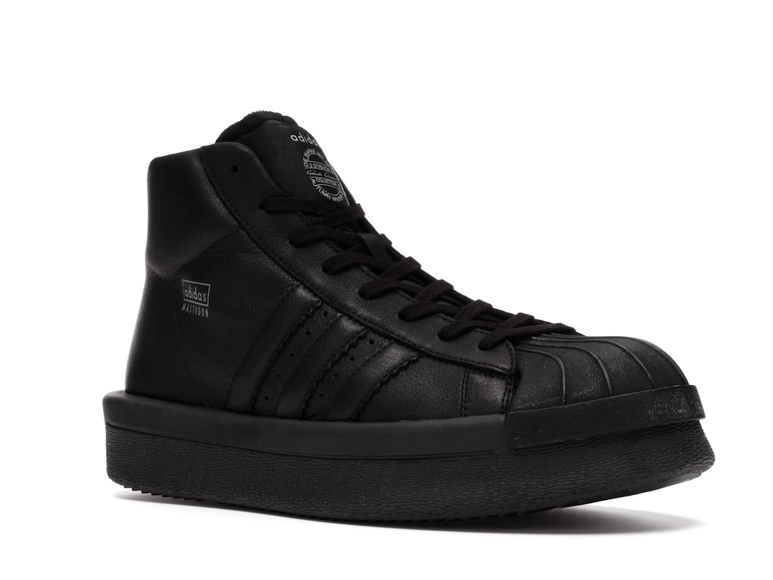 Vue 5 de adidas Mastodon Pro Model Rick Owens Triple Black