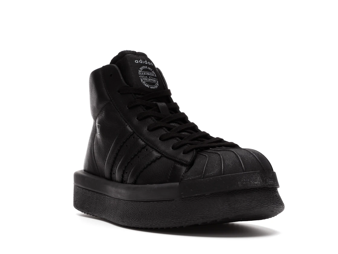 Vue 7 de adidas Mastodon Pro Model Rick Owens Triple Black