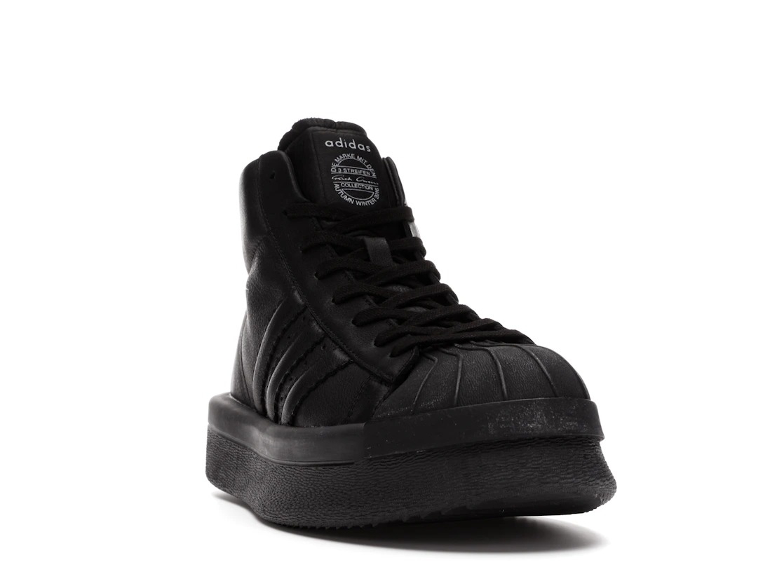 Vue 8 de adidas Mastodon Pro Model Rick Owens Triple Black