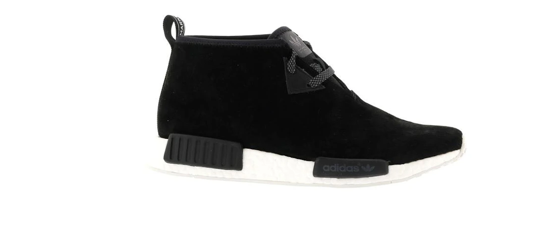 Vue 2 de adidas NMD C1 Black Suede