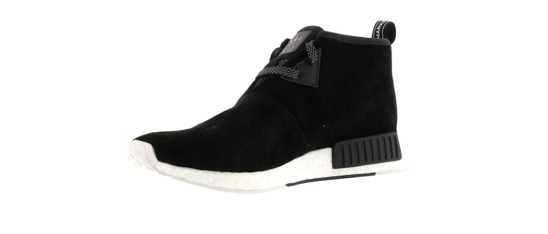 Vue 11 de adidas NMD C1 Black Suede