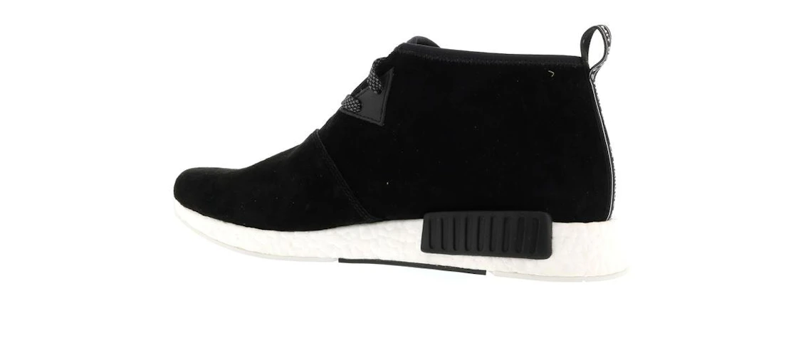 Vue 15 de adidas NMD C1 Black Suede