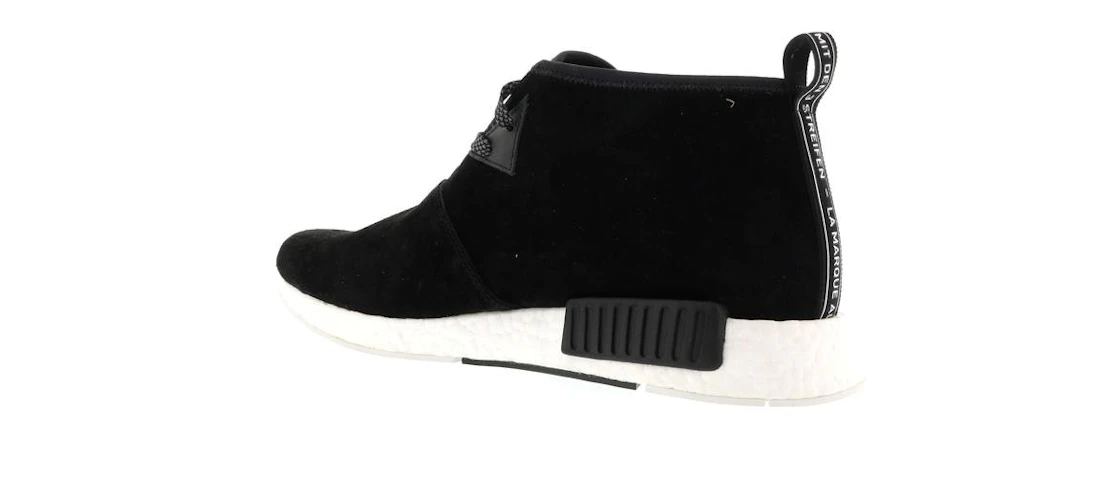 Vue 16 de adidas NMD C1 Black Suede