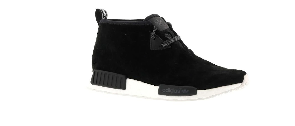 Vue 3 de adidas NMD C1 Black Suede