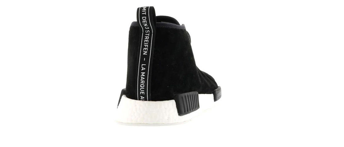 Vue 21 de adidas NMD C1 Black Suede