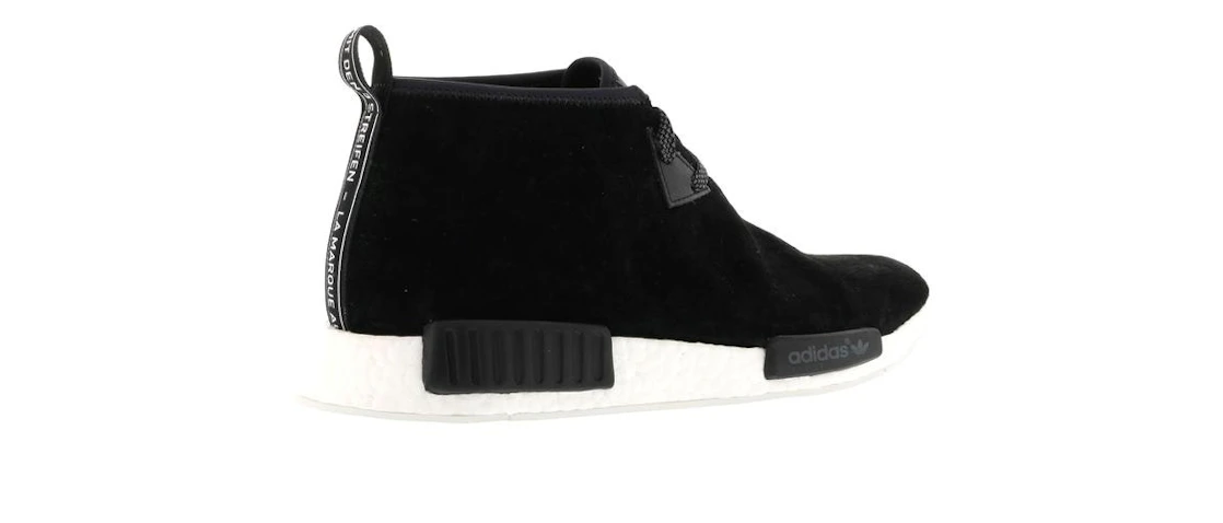 Vue 24 de adidas NMD C1 Black Suede