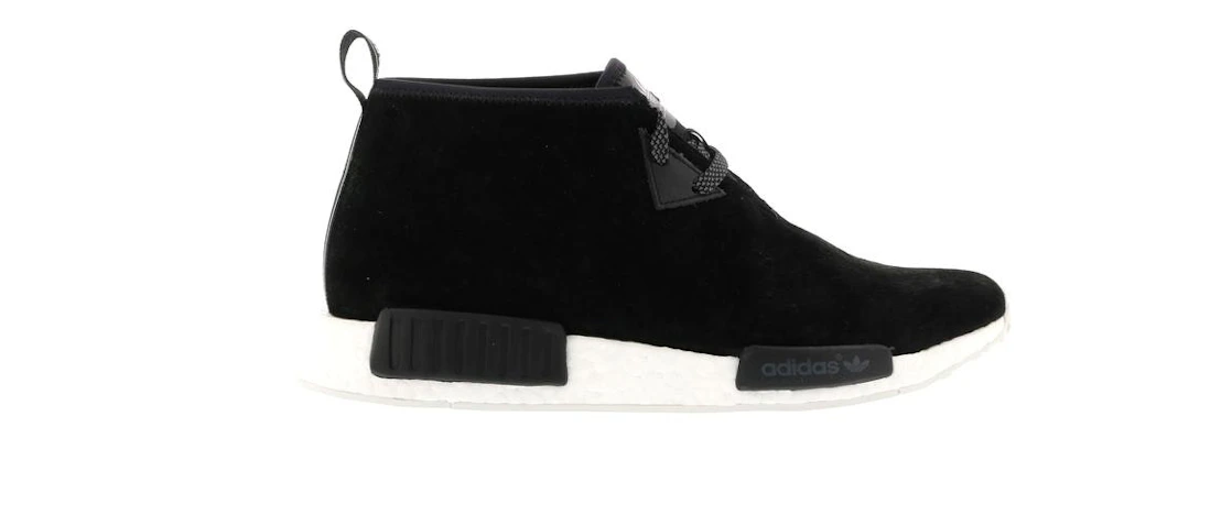 Vue 26 de adidas NMD C1 Black Suede