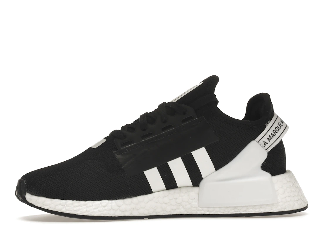 Vue 18 de adidas NMD R1 V2 Black White
