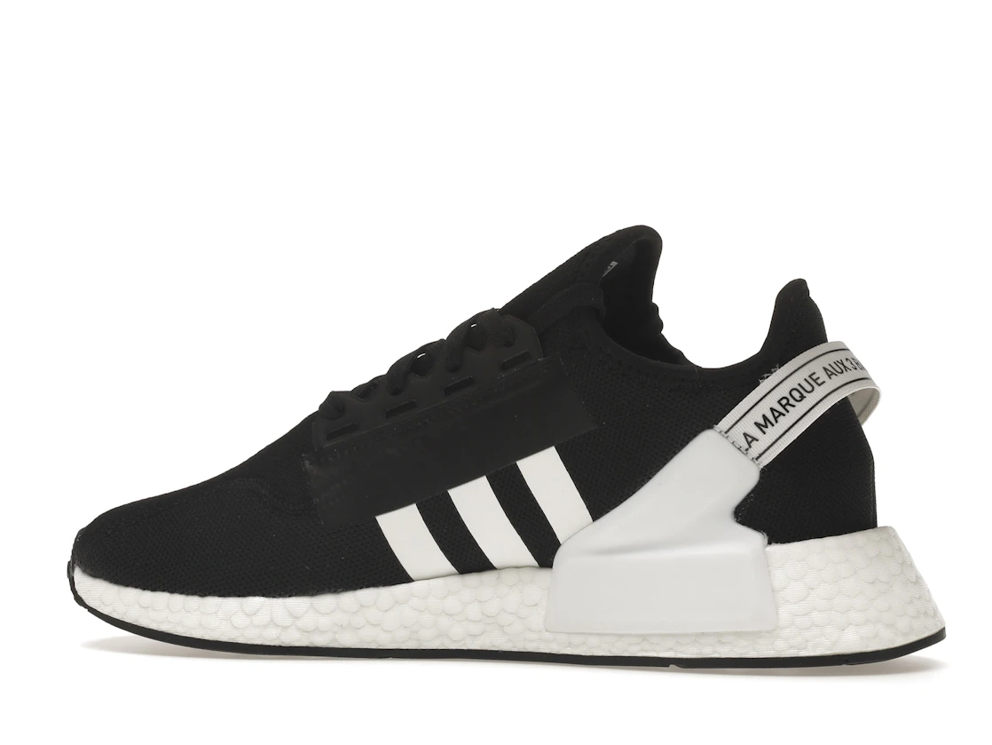 Vue 21 de adidas NMD R1 V2 Black White