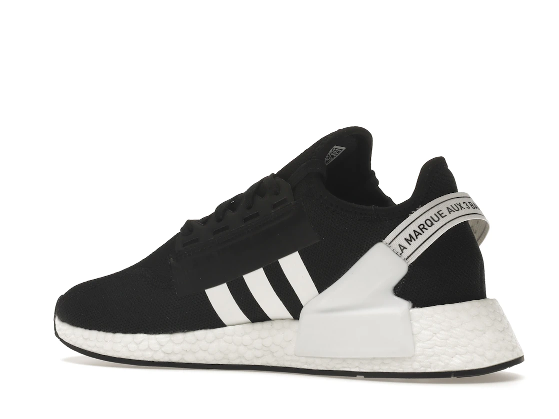 Vue 22 de adidas NMD R1 V2 Black White