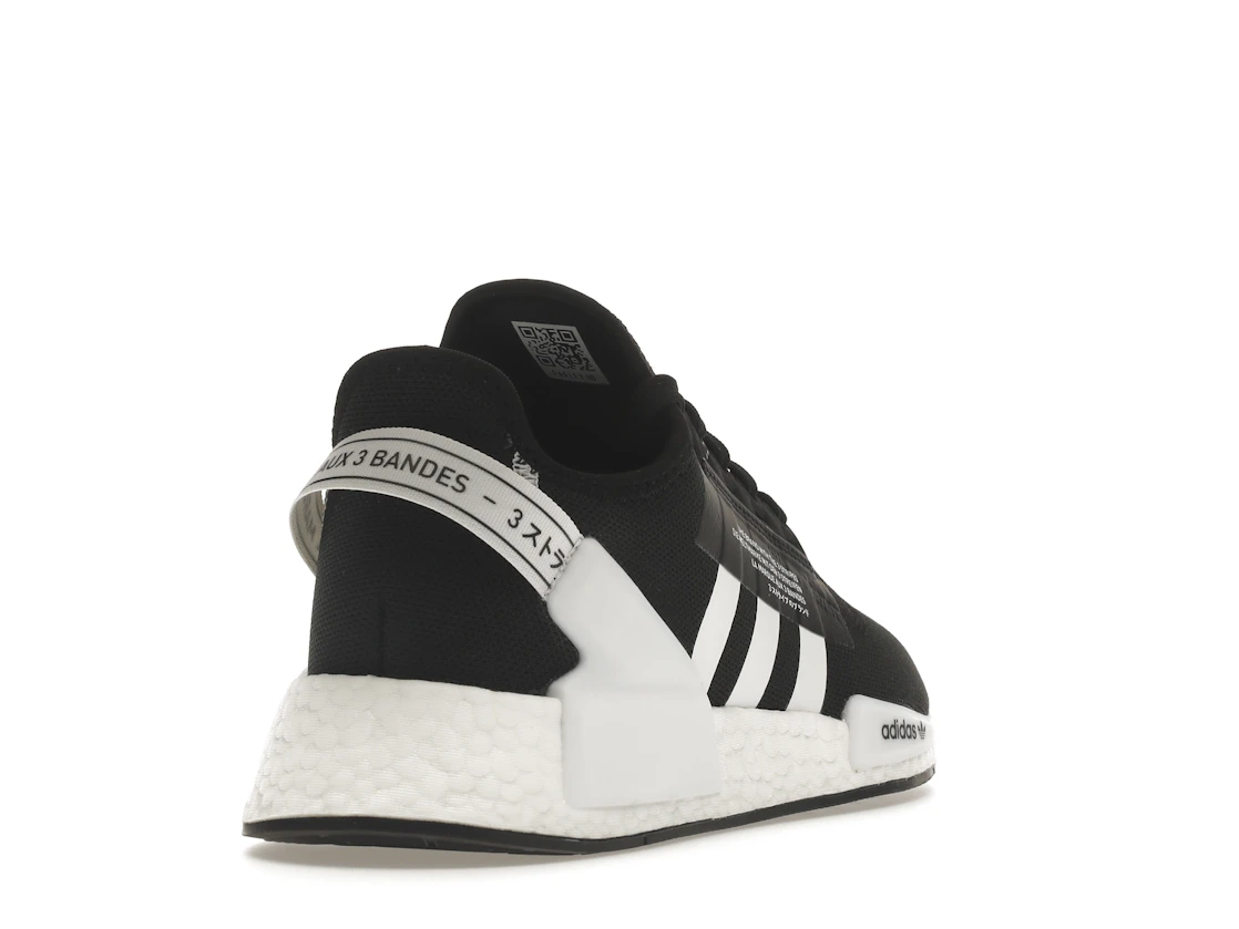 Vue 31 de adidas NMD R1 V2 Black White