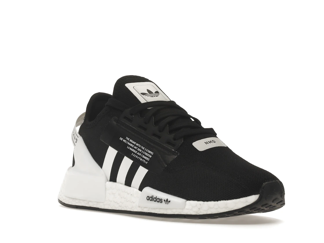 Vue 6 de adidas NMD R1 V2 Black White
