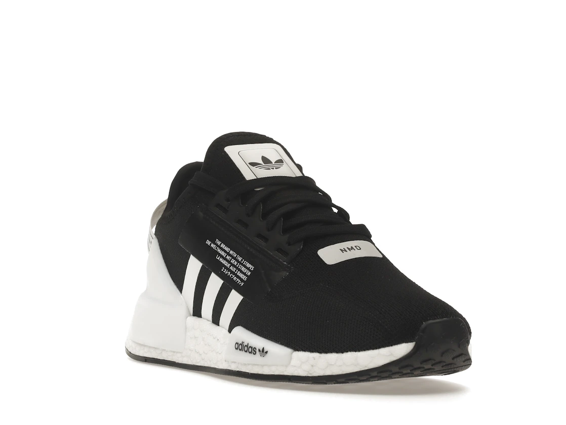 Vue 7 de adidas NMD R1 V2 Black White
