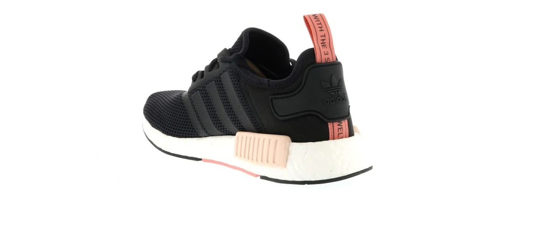 Vue 17 de adidas NMD R1 Black Peach 