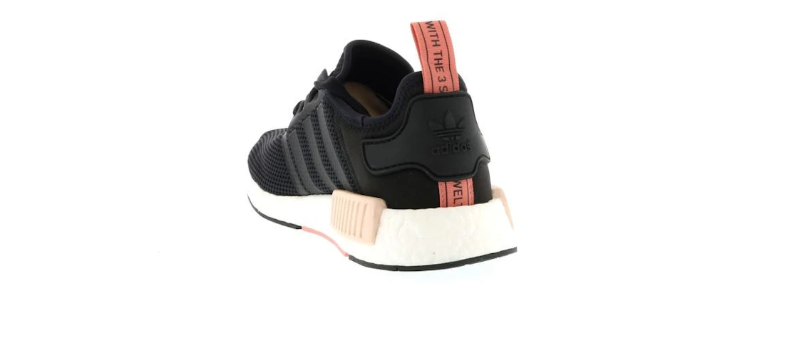 Vue 18 de adidas NMD R1 Black Peach 