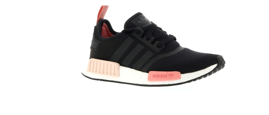 Vue 3 de adidas NMD R1 Black Peach 
