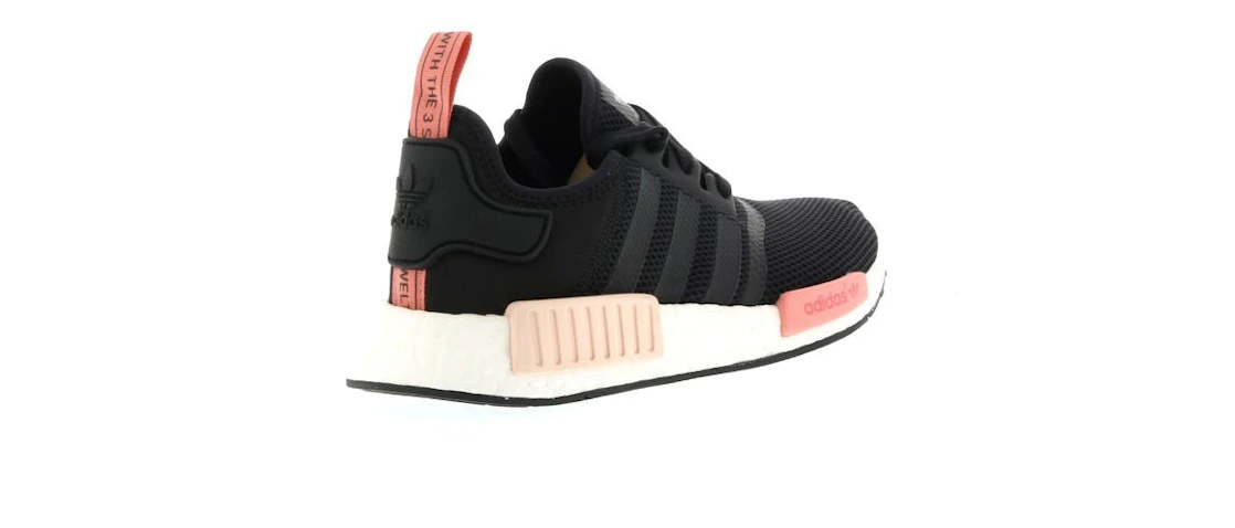 Vue 23 de adidas NMD R1 Black Peach 