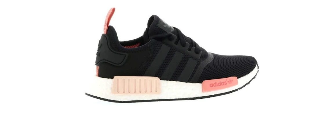 Vue 25 de adidas NMD R1 Black Peach 