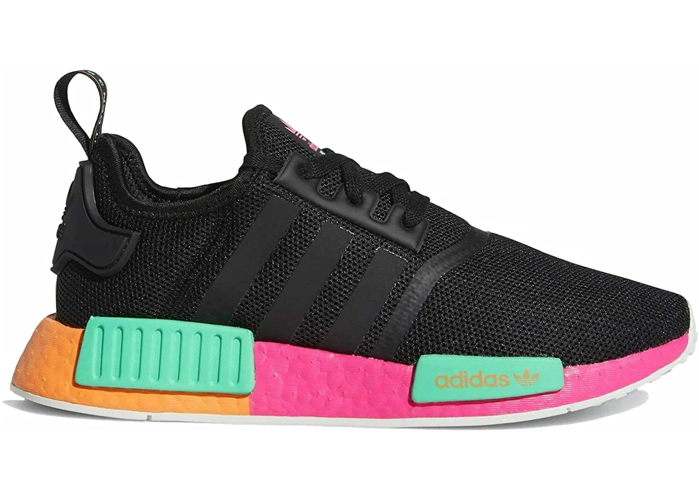 adidas NMD R1 Black Shock Pink 
