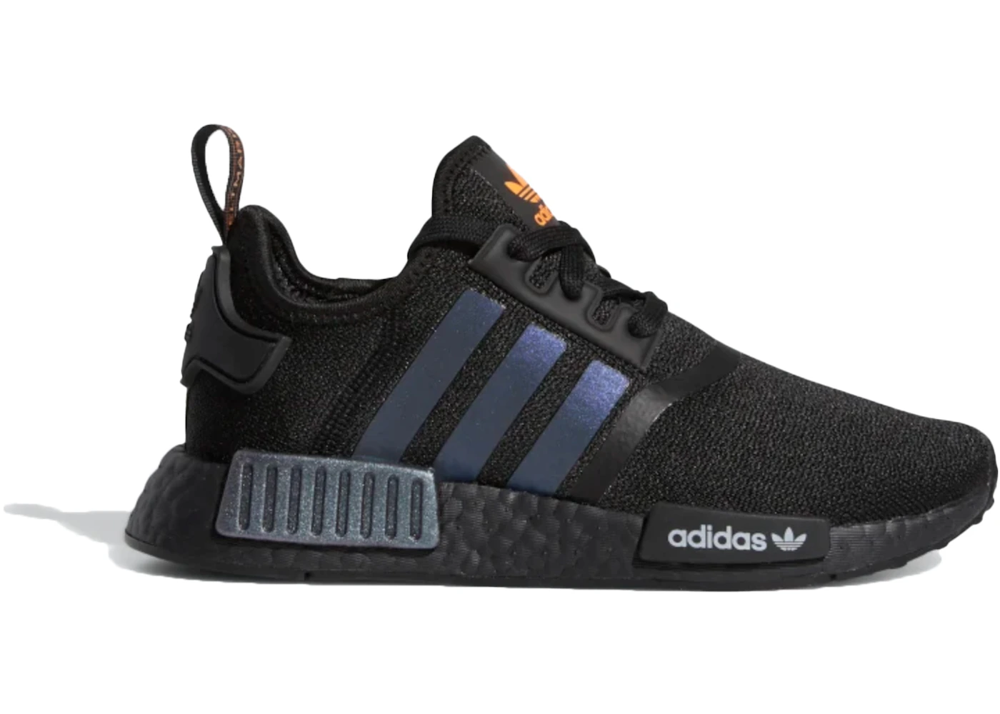 adidas NMD R1 Core Black Solar Orange (GS)