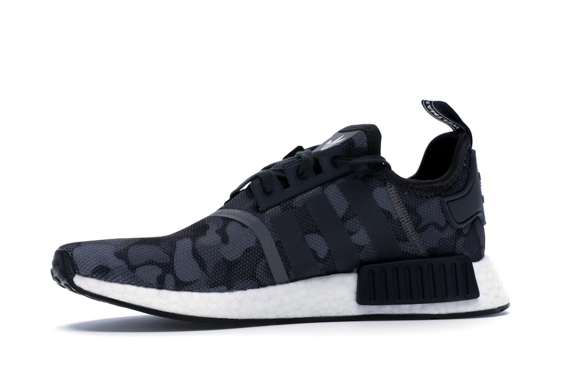 Vue 17 de adidas NMD R1 Duck Camo Core Black