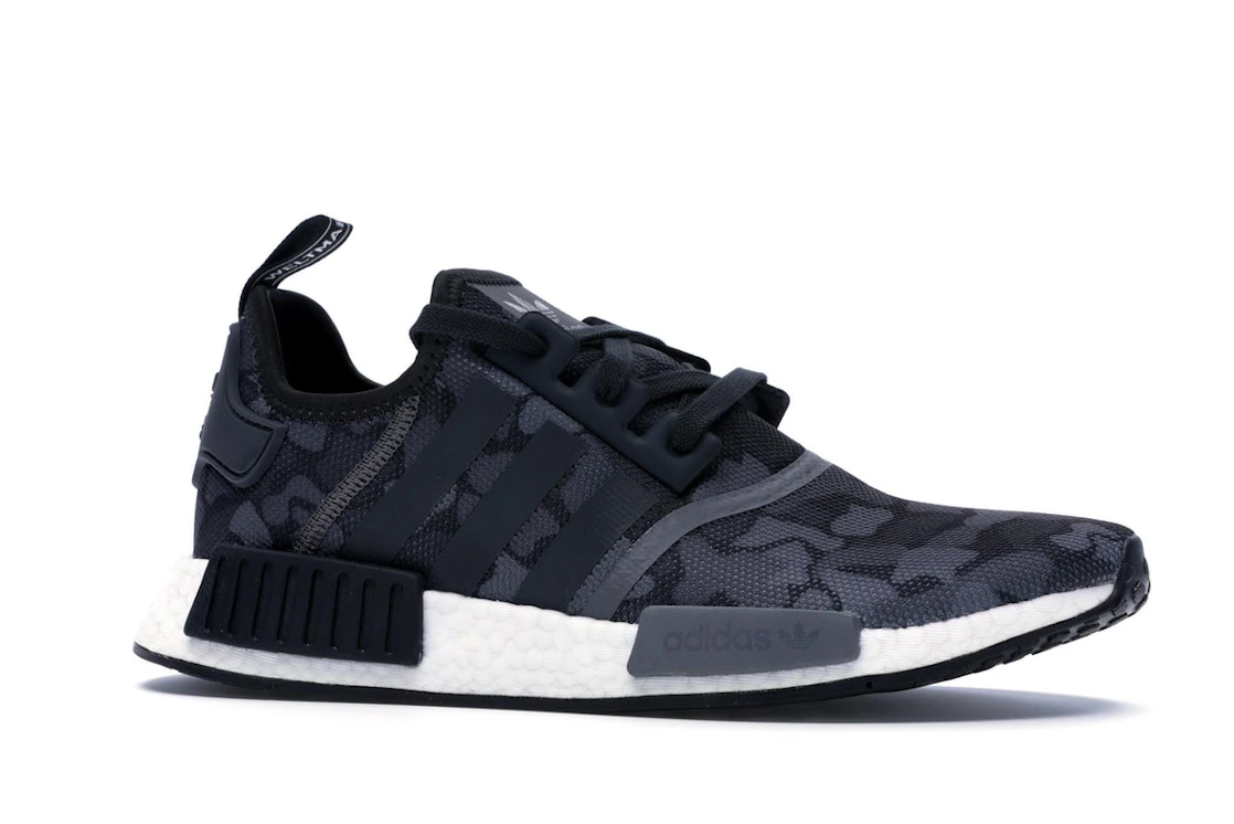 Vue 3 de adidas NMD R1 Duck Camo Core Black