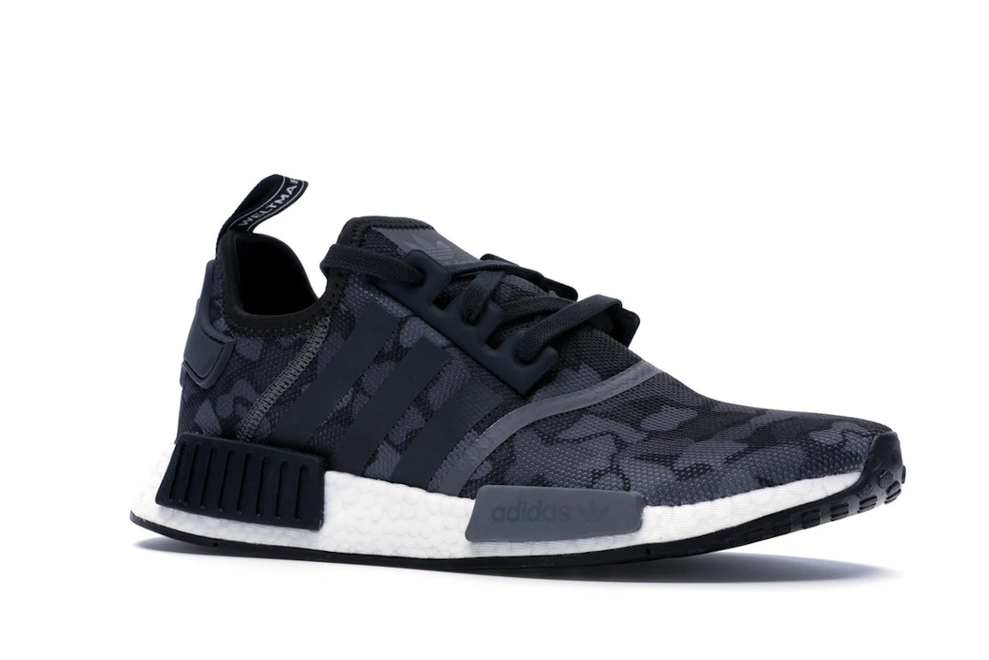 Vue 4 de adidas NMD R1 Duck Camo Core Black