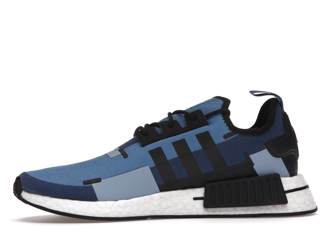 Vue 18 de adidas NMD R1 Focus Blue Ambient Sky