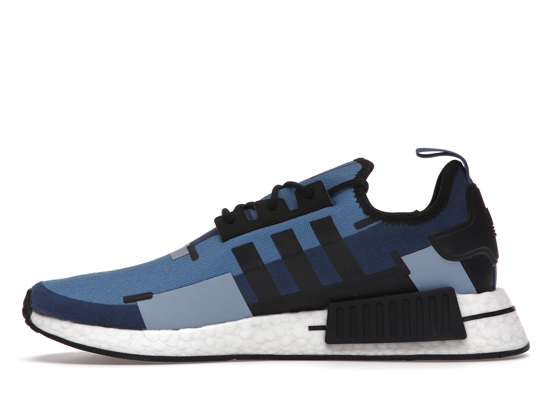 Vue 19 de adidas NMD R1 Focus Blue Ambient Sky