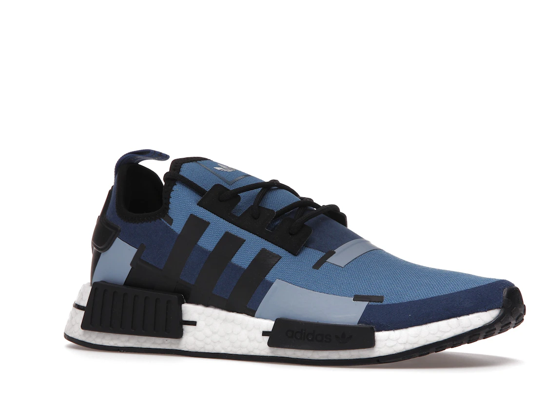 Vue 4 de adidas NMD R1 Focus Blue Ambient Sky