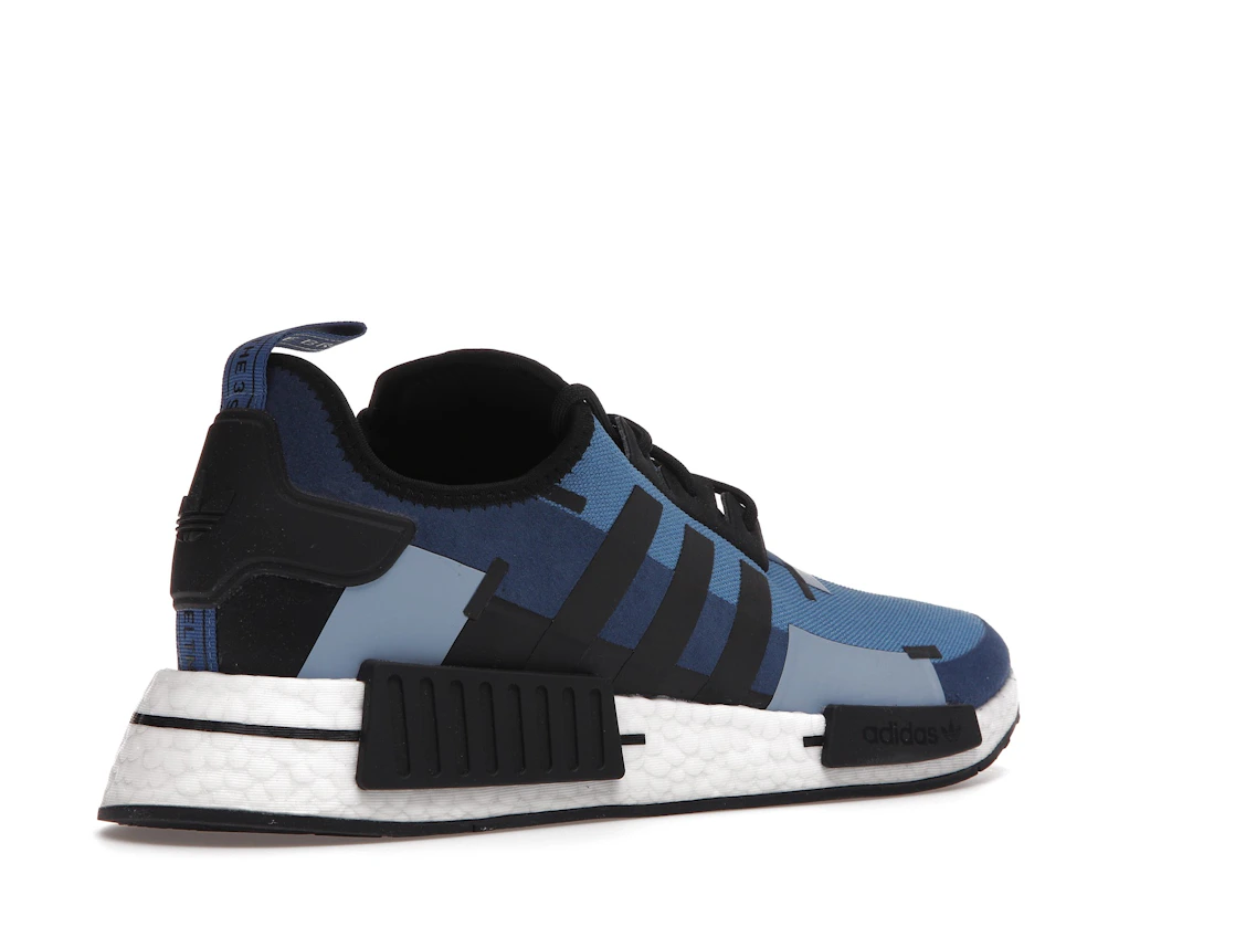 Vue 33 de adidas NMD R1 Focus Blue Ambient Sky