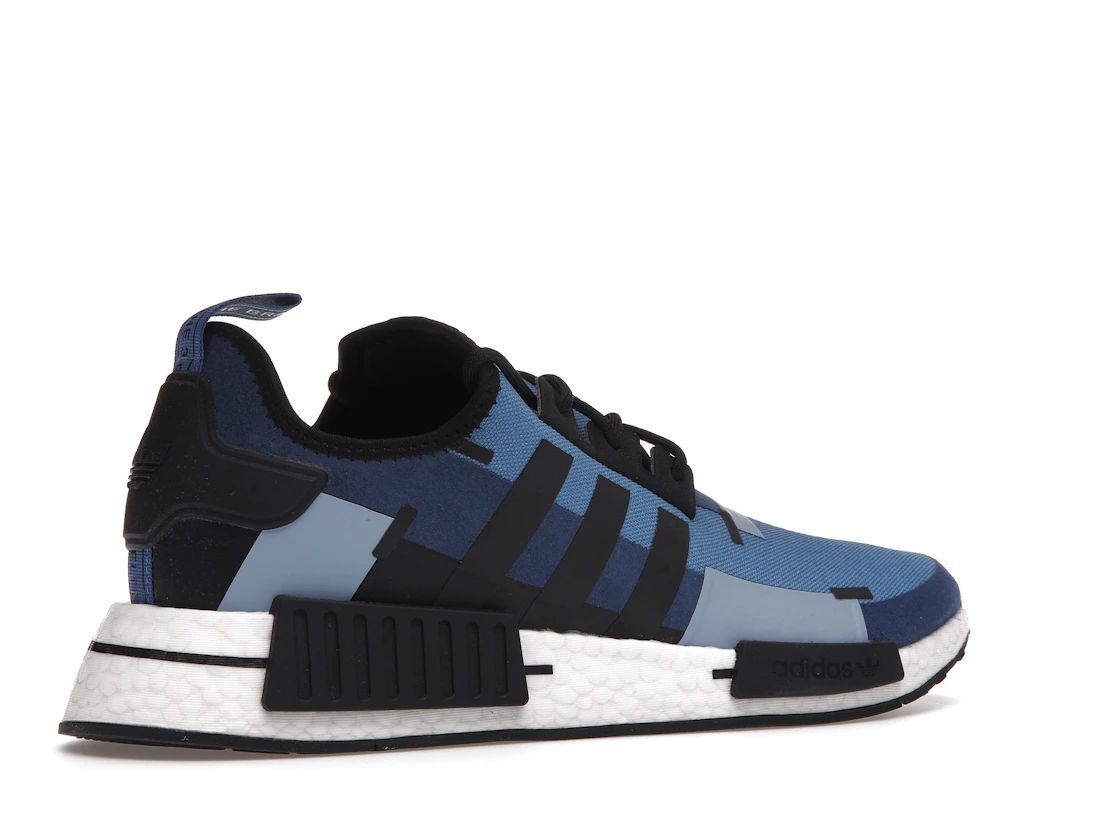 Vue 34 de adidas NMD R1 Focus Blue Ambient Sky
