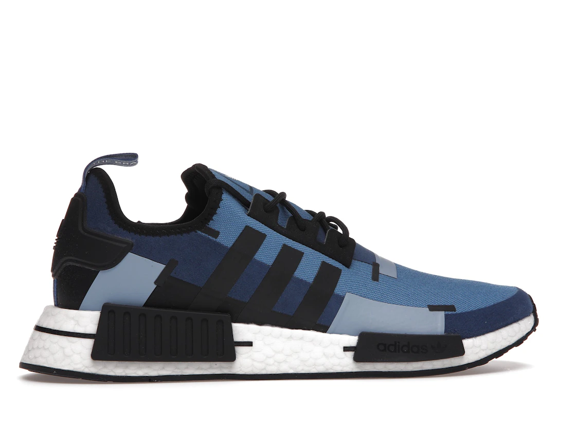 Vue 36 de adidas NMD R1 Focus Blue Ambient Sky