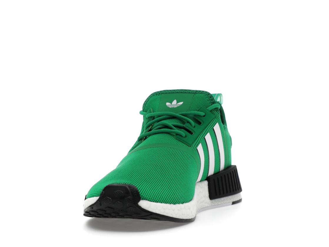 Vue 12 de adidas NMD R1 Green Cloud White Core Black