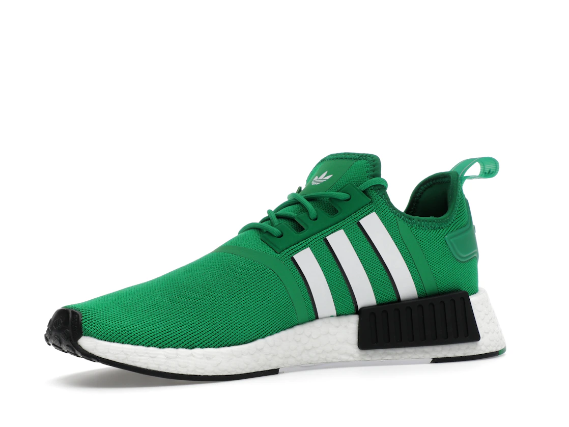 Vue 16 de adidas NMD R1 Green Cloud White Core Black