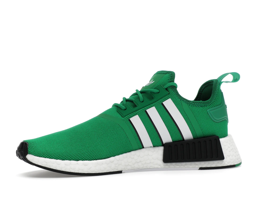 Vue 17 de adidas NMD R1 Green Cloud White Core Black