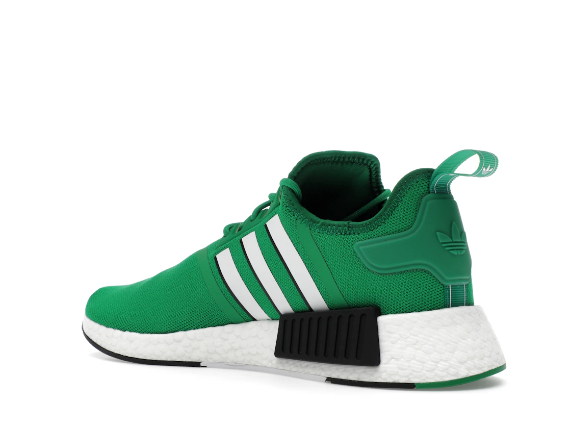 Vue 23 de adidas NMD R1 Green Cloud White Core Black