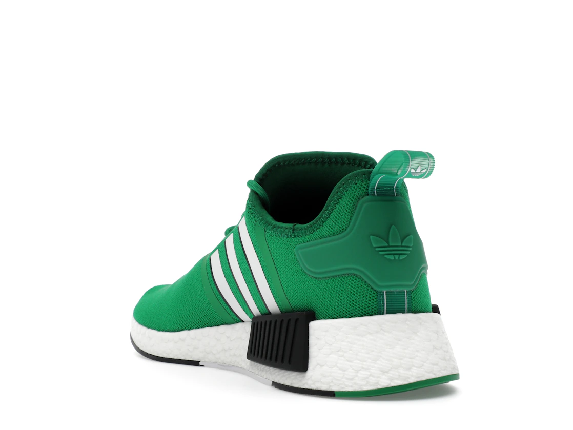 Vue 25 de adidas NMD R1 Green Cloud White Core Black