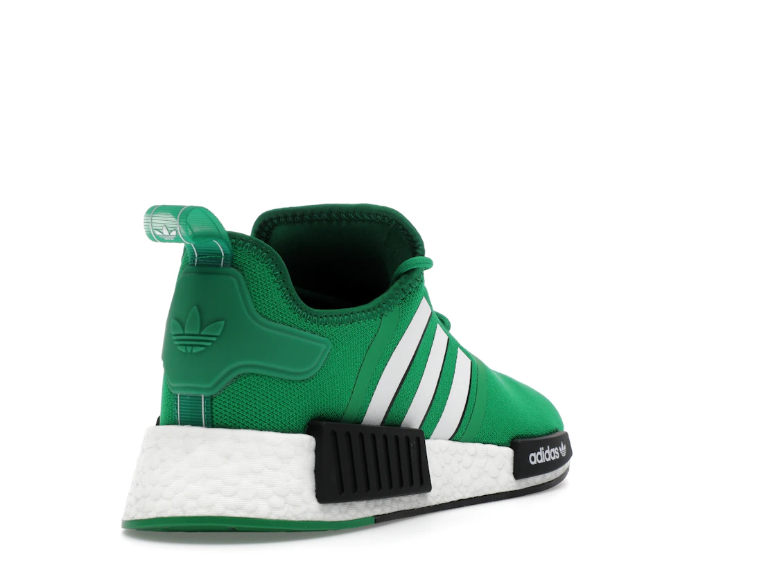 Vue 31 de adidas NMD R1 Green Cloud White Core Black
