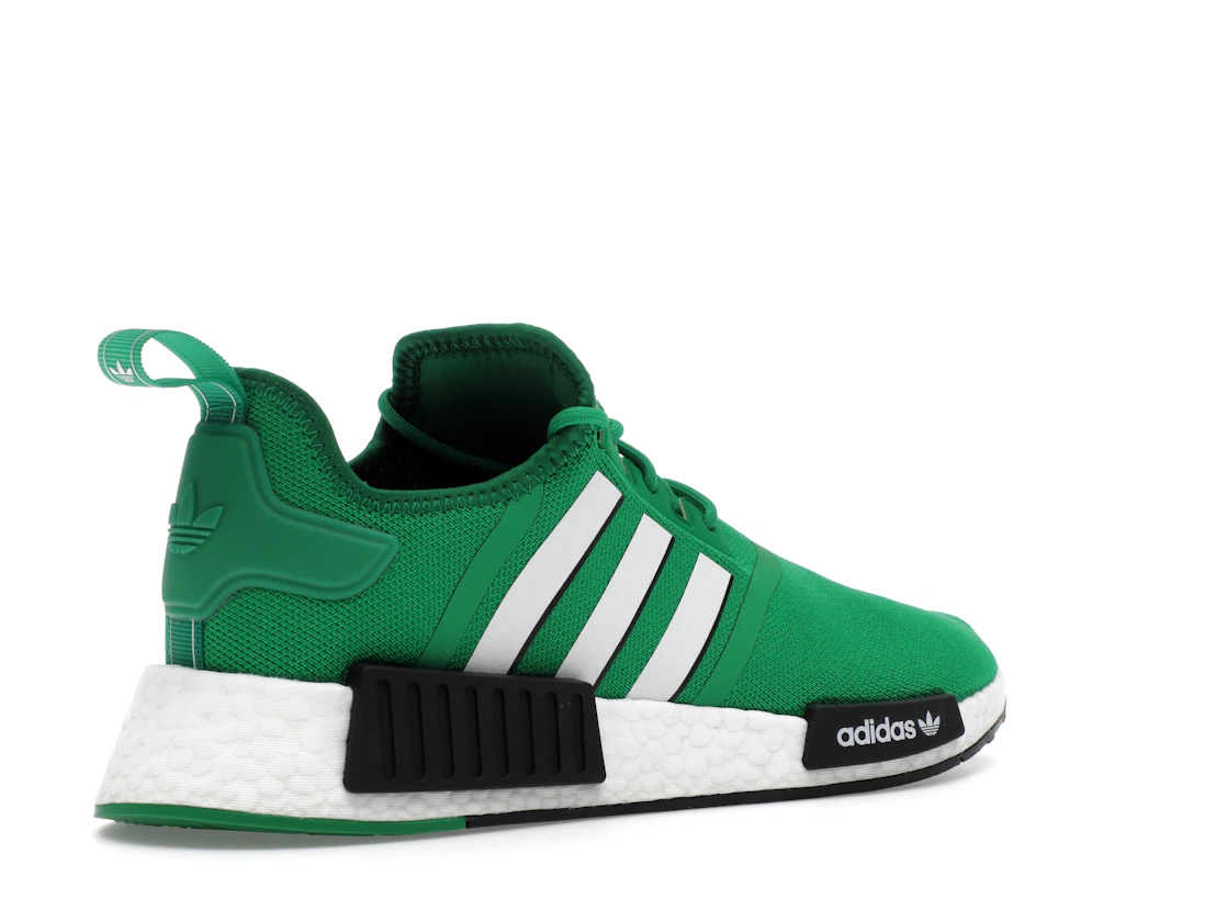 Vue 33 de adidas NMD R1 Green Cloud White Core Black
