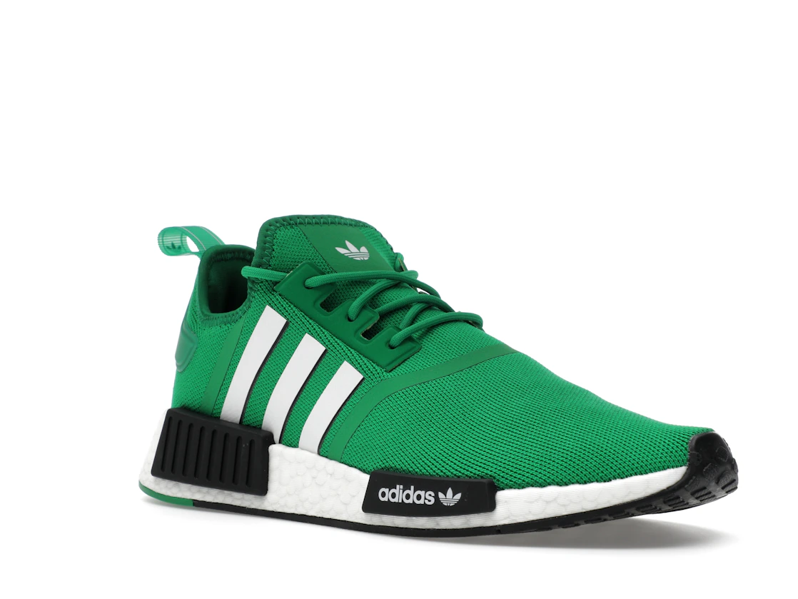 Vue 5 de adidas NMD R1 Green Cloud White Core Black