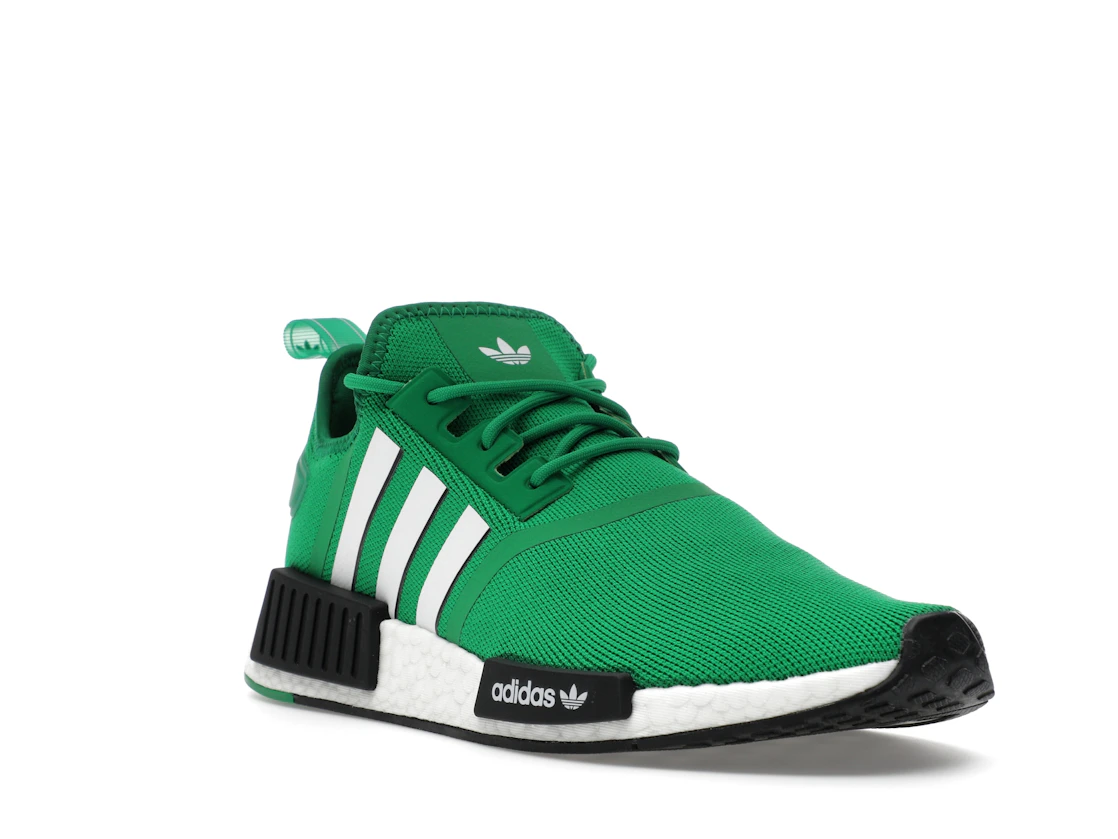 Vue 6 de adidas NMD R1 Green Cloud White Core Black