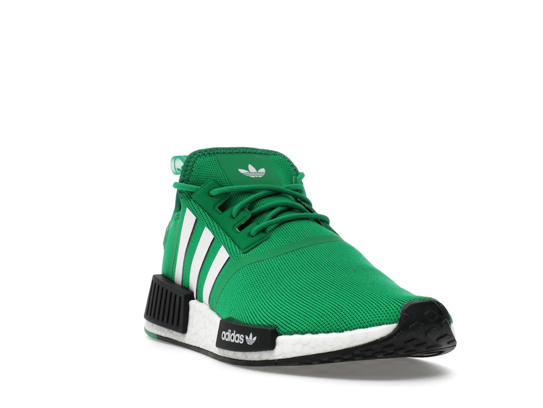 Vue 7 de adidas NMD R1 Green Cloud White Core Black