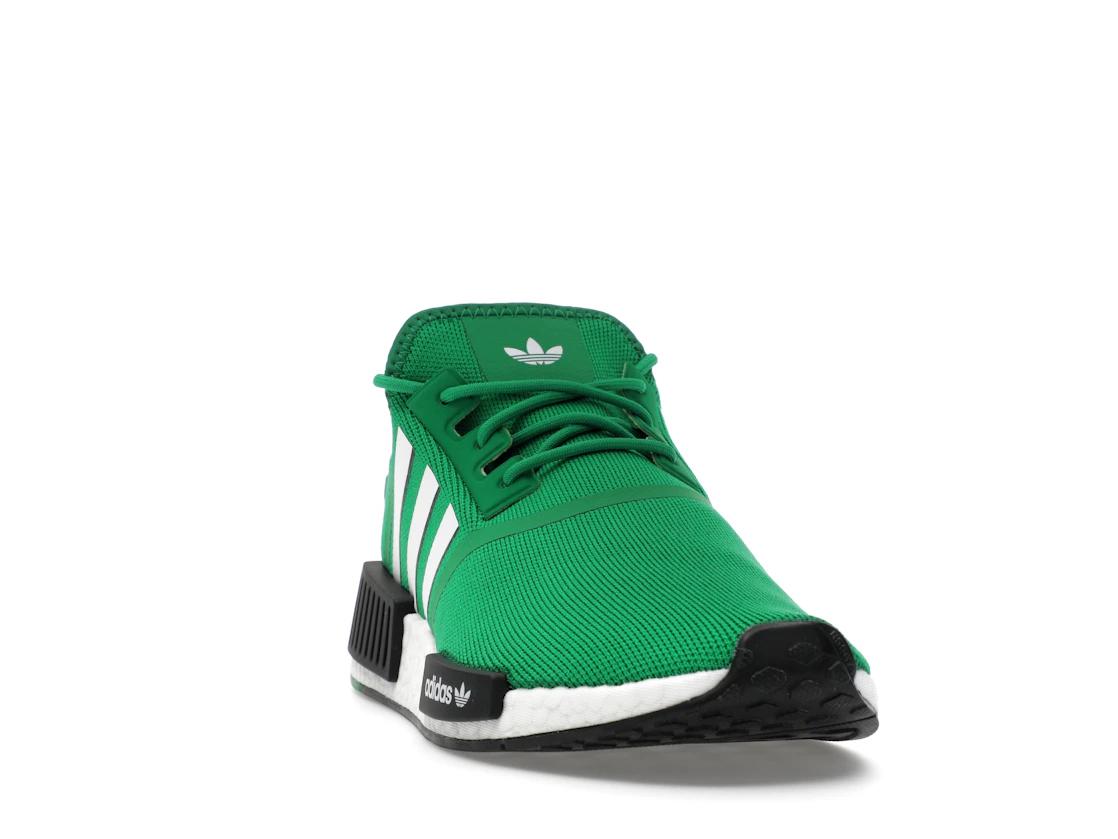 Vue 8 de adidas NMD R1 Green Cloud White Core Black
