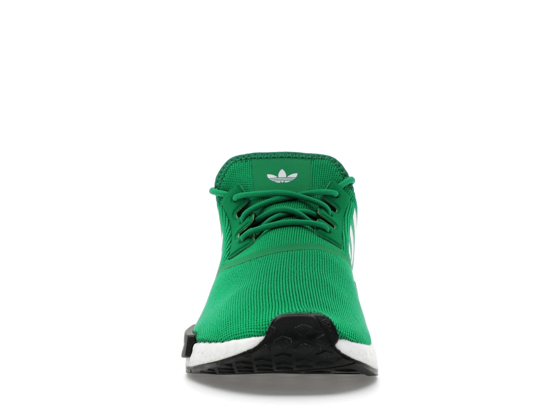 Vue 10 de adidas NMD R1 Green Cloud White Core Black