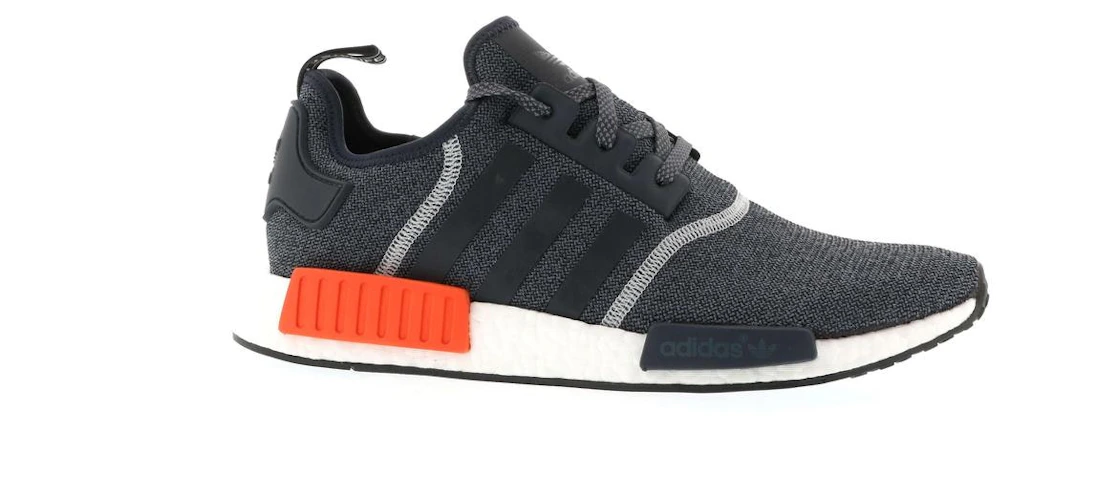 Vue 2 de adidas NMD R1 Grey Red