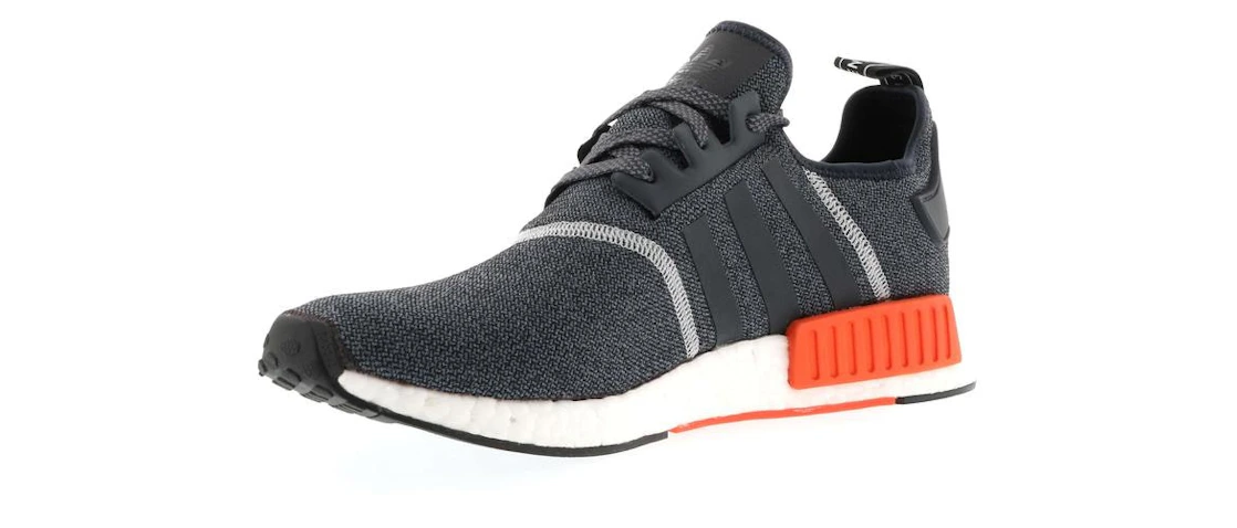 Vue 11 de adidas NMD R1 Grey Red