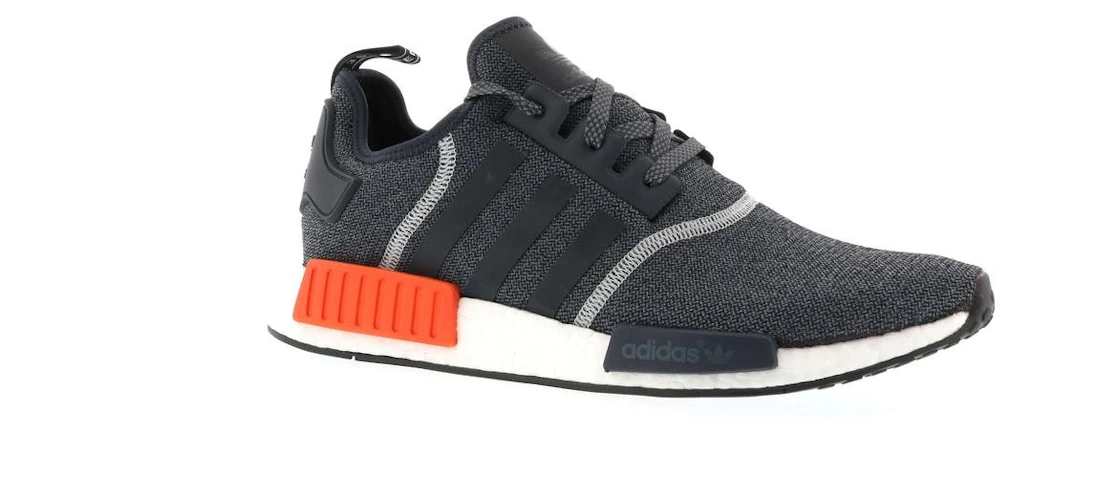 Vue 3 de adidas NMD R1 Grey Red