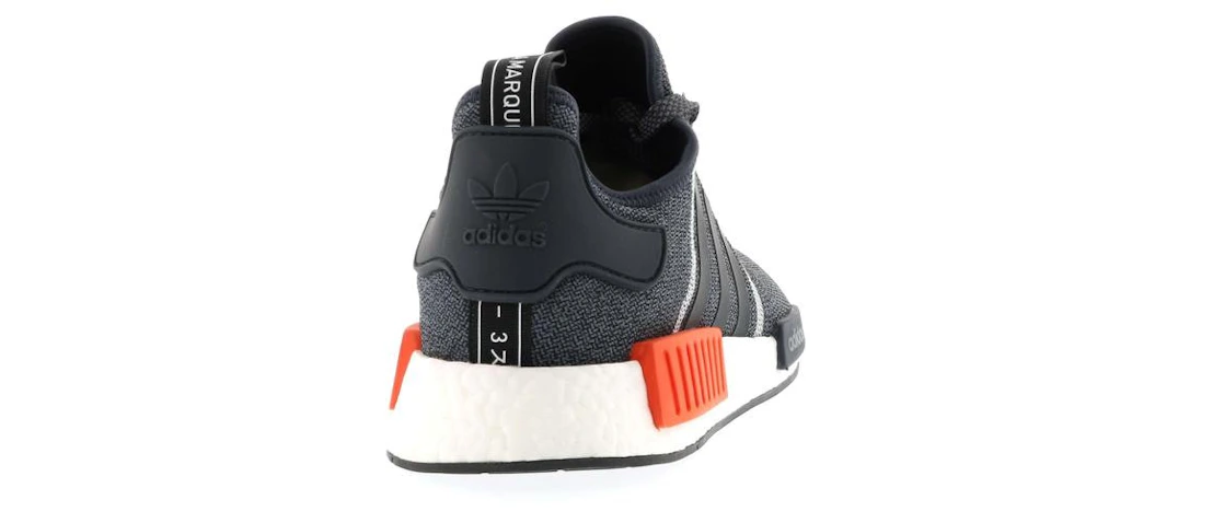 Vue 21 de adidas NMD R1 Grey Red